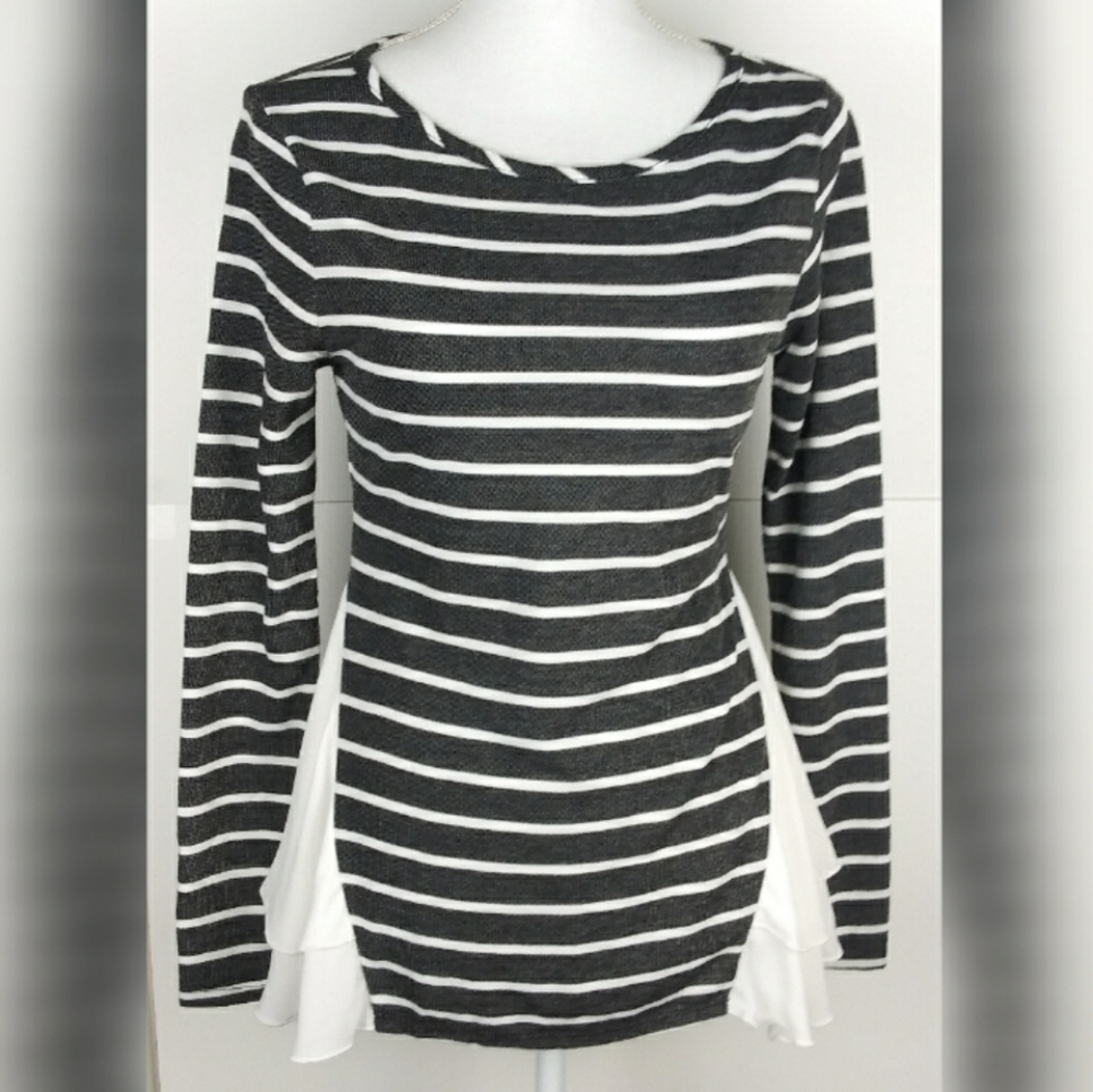Finn & Clover Anthropologie striped top